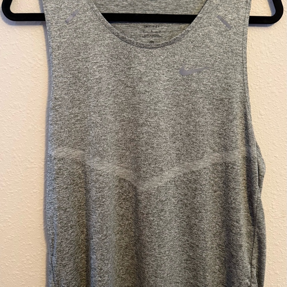 Nike Women's Heather Gray Tank Top